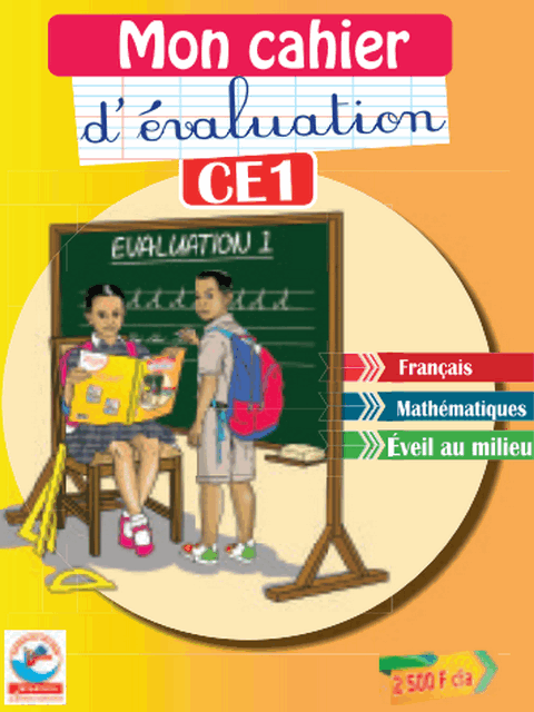JD - Mon cahier evaluation CE1
