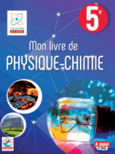 B2-JD - Mon livre de Physique - Chimie 5e