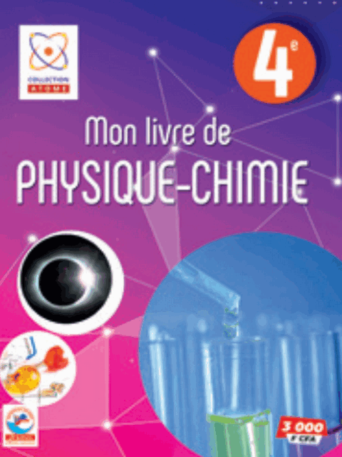 B3-JD - Mon livre de Physique - Chimie 4e