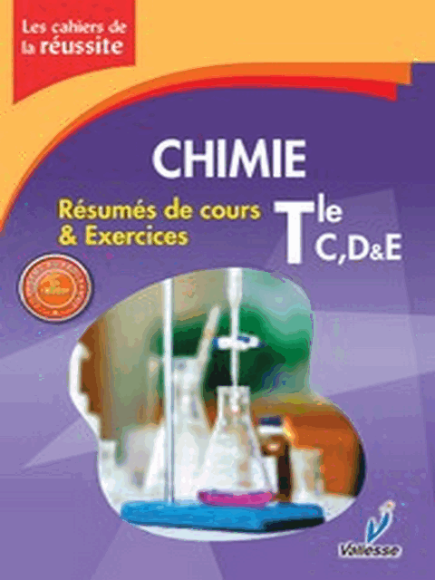 VAL-Tle CDE VALLESSE Chimie (resume cours et exercices)