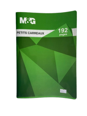 Cahier étudiant 200 pages petit carreau M&G